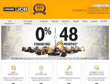 Tablet Screenshot of moorejcb.com
